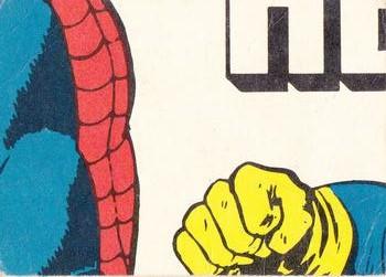 1966 Donruss Marvel Super Heroes #29 Wait 'till I turn the antenna! Back