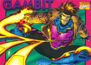 1994 Crunch 'N Munch Marvel Super Heroes #NNO Gambit Front