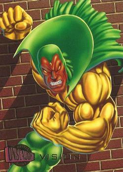 1996 Ultra Marvel Onslaught #30 Vision Front