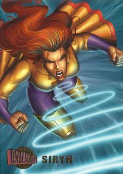 1996 Ultra Marvel Onslaught #37 Siryn Front