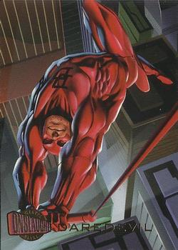 1996 Ultra Marvel Onslaught #61 Daredevil Front