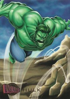 1996 Ultra Marvel Onslaught #65 Hulk Front