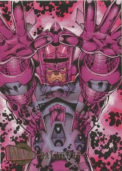 1996 Ultra Marvel Onslaught #86 Galactus Front