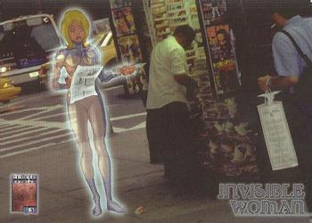 1997 Fleer/SkyBox Marvel Premium QFX #17 Invisible Woman Front
