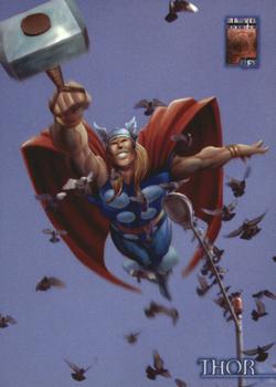 1997 Fleer/SkyBox Marvel Premium QFX #26 Thor Front
