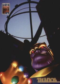 1997 Fleer/SkyBox Marvel Premium QFX #44 Thanos Front