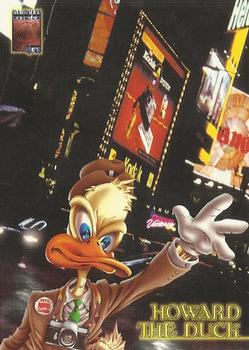 1997 Fleer/SkyBox Marvel Premium QFX #49 Howard the Duck Front