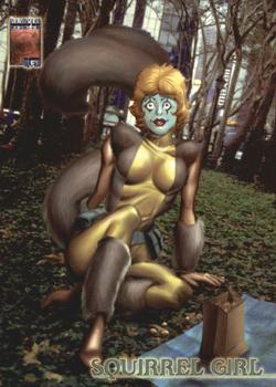 1997 Fleer/SkyBox Marvel Premium QFX #54 Squirrel Girl Front