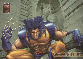 1997 Fleer/SkyBox Marvel Premium QFX #NNO Wolverine Front