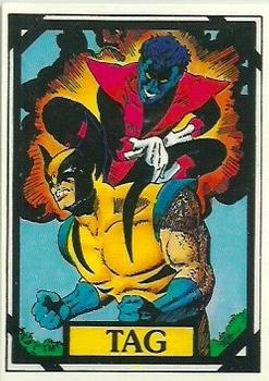 1988 Comic Images Marvel Universe III Wolverine #10 Tag Front