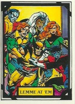 1988 Comic Images Marvel Universe III Wolverine #18 Lemme At 'Em Front