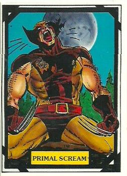 1988 Comic Images Marvel Universe III Wolverine #21 Primal Scream Front