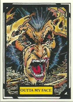 1988 Comic Images Marvel Universe III Wolverine #29 Outta My Face Front