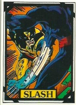 1988 Comic Images Marvel Universe III Wolverine #31 Slash Front