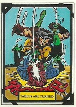 1988 Comic Images Marvel Universe III Wolverine #36 Tables Are Turned Front