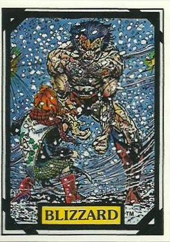 1988 Comic Images Marvel Universe III Wolverine #42 Blizzard Front