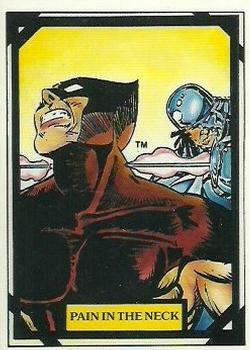 1988 Comic Images Marvel Universe III Wolverine #45 Pain in the Neck Front