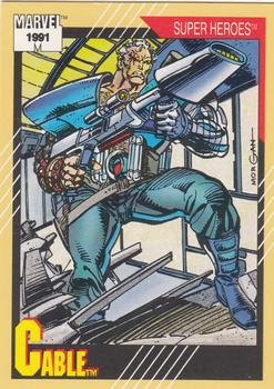 1991 Impel Marvel Universe II #15 Cable Front