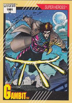 1991 Impel Marvel Universe II #17 Gambit Front