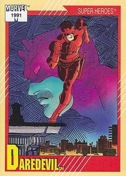 1991 Impel Marvel Universe II #2 Daredevil Front