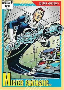 1991 Impel Marvel Universe II #7 Mister Fantastic Front