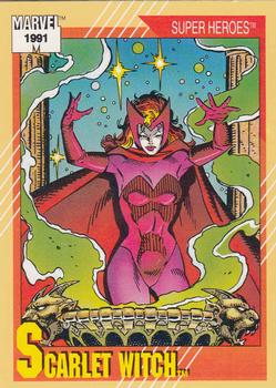 1991 Impel Marvel Universe II #26 Scarlet Witch Front