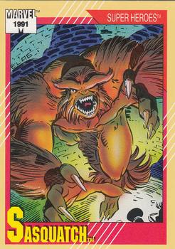 1991 Impel Marvel Universe II #31 Sasquatch Front