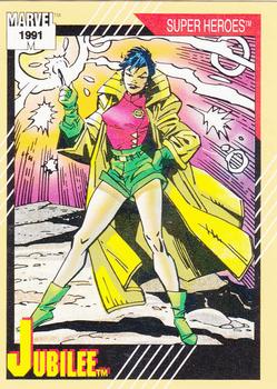 1991 Impel Marvel Universe II #38 Jubilee Front