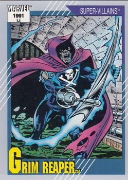 1991 Impel Marvel Universe II #63 Grim Reaper Front