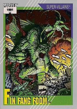 1991 Impel Marvel Universe II #65 Fin Fang Foom Front