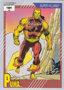 1991 Impel Marvel Universe II #79 Puma Front