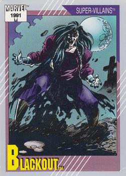 1991 Impel Marvel Universe II #82 Blackout Front