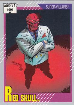 1991 Impel Marvel Universe II #90 Red Skull Front