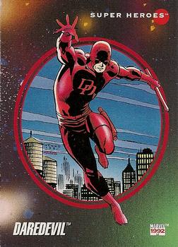 1992 Impel Marvel Universe #20 Daredevil Front