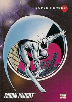 1992 Impel Marvel Universe #32 Moon Knight Front