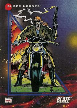 1992 Impel Marvel Universe #44 Blaze Front