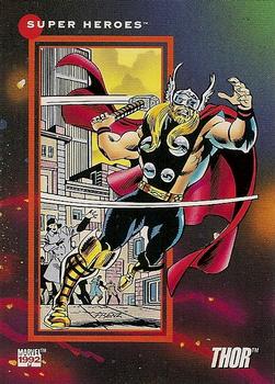 1992 Impel Marvel Universe #48 Thor Front