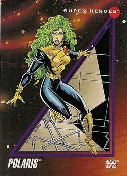 1992 Impel Marvel Universe #54 Polaris Front