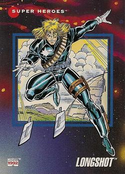 1992 Impel Marvel Universe #57 Longshot Front
