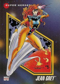 1992 Impel Marvel Universe #66 Jean Grey Front