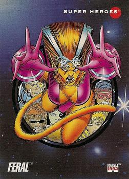1992 Impel Marvel Universe #67 Feral Front