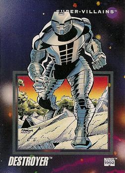 1992 Impel Marvel Universe #105 The Destroyer Front