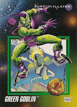 1992 Impel Marvel Universe #114 Green Goblin Front