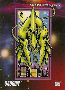 1992 Impel Marvel Universe #116 Sauron Front