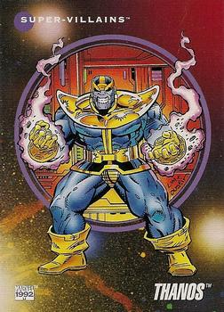 1992 Impel Marvel Universe #126 Thanos Front
