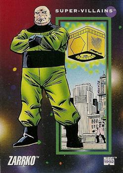 1992 Impel Marvel Universe #127 Zarrko Front