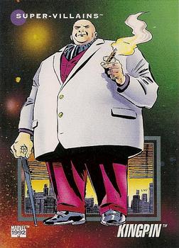 1992 Impel Marvel Universe #130 Kingpin Front