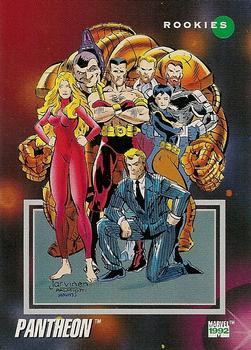 1992 Impel Marvel Universe #141 Pantheon Front