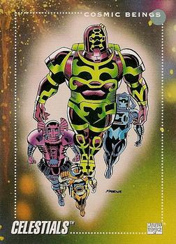 1992 Impel Marvel Universe #156 Celestials Front