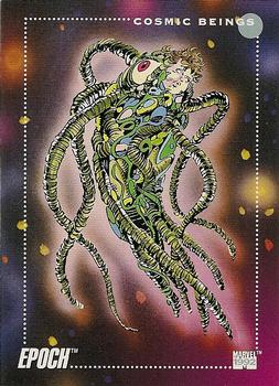 1992 Impel Marvel Universe #160 Epoch Front